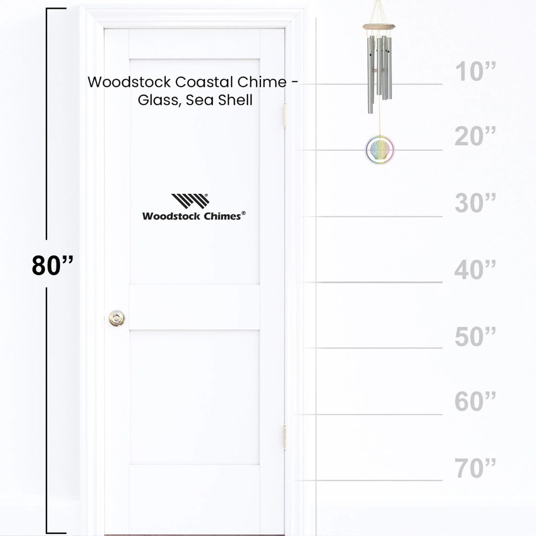 Coastal Chime – Woodstock Chines – Glass Sea Shell